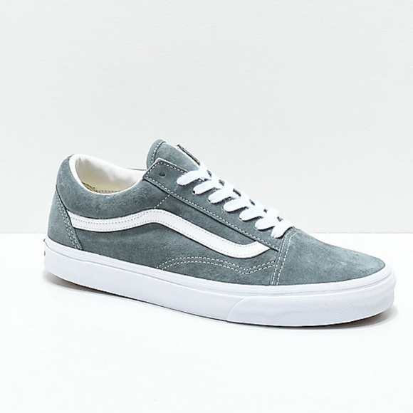 vans old skool pig suede grey